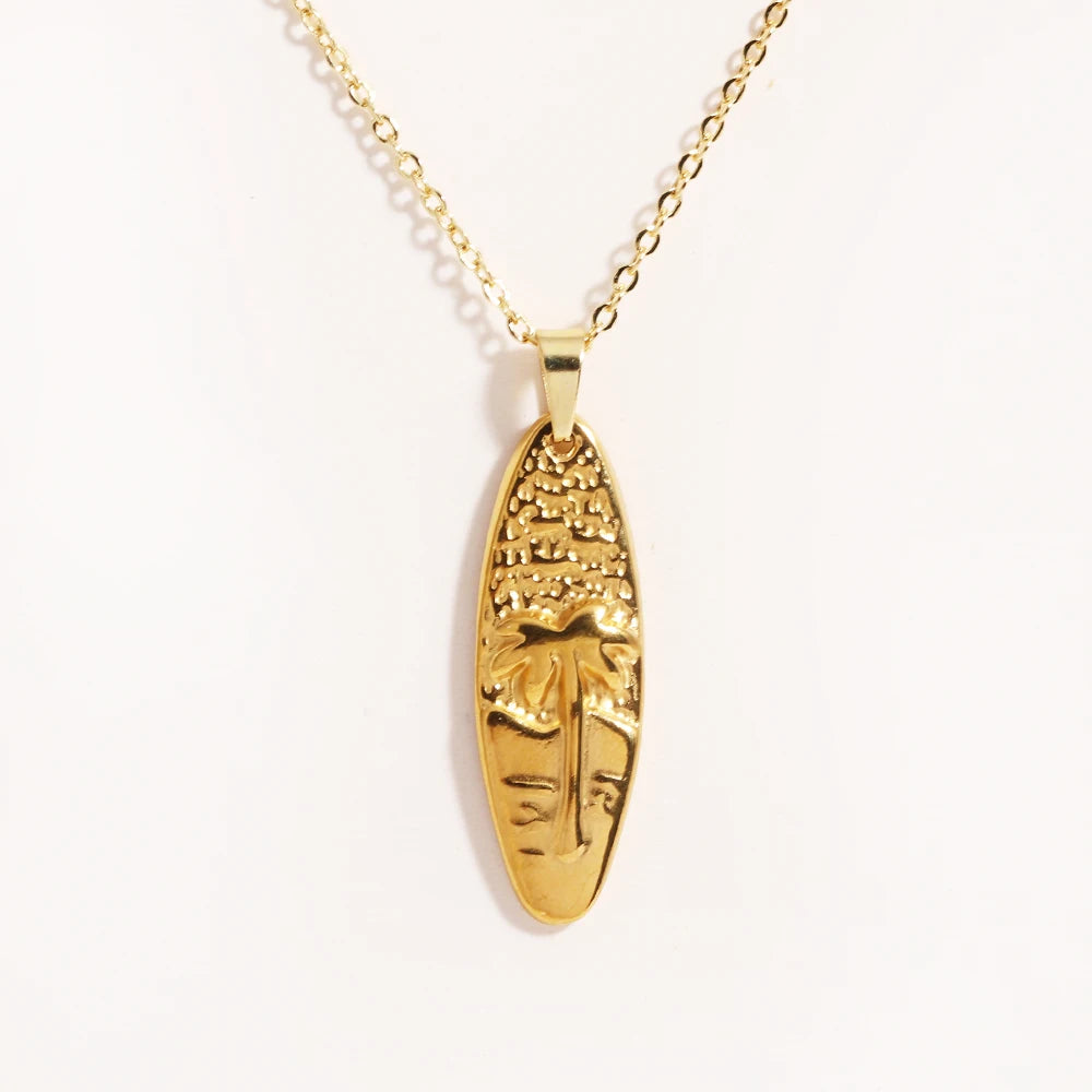 Palma — Palm Pendant Necklace