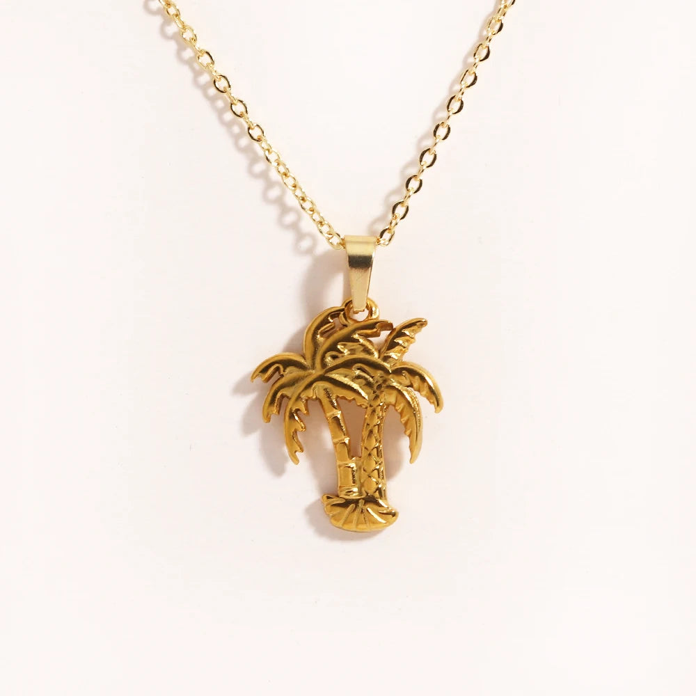 Palma — Palm Pendant Necklace