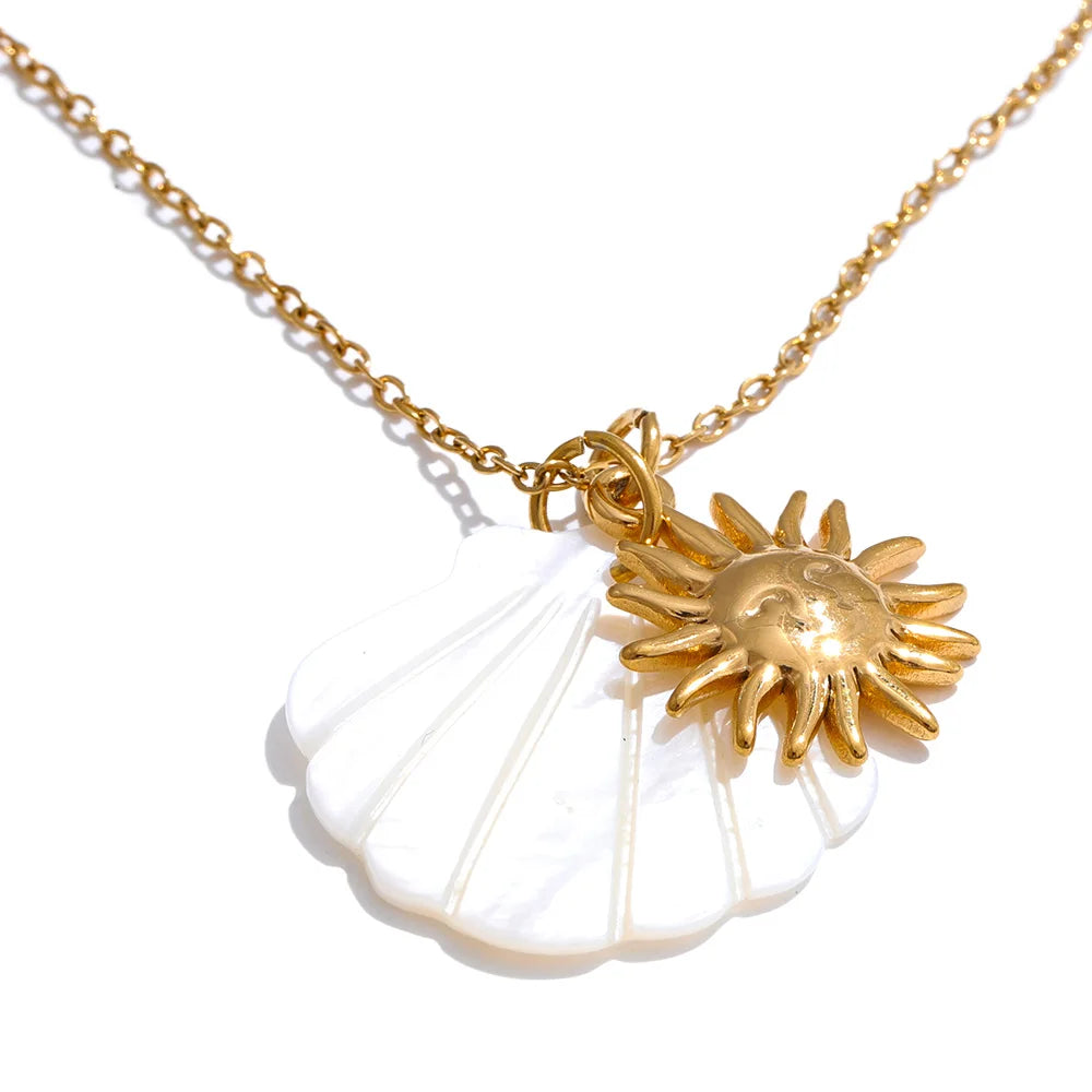 Conca — Shell & Charm Necklace