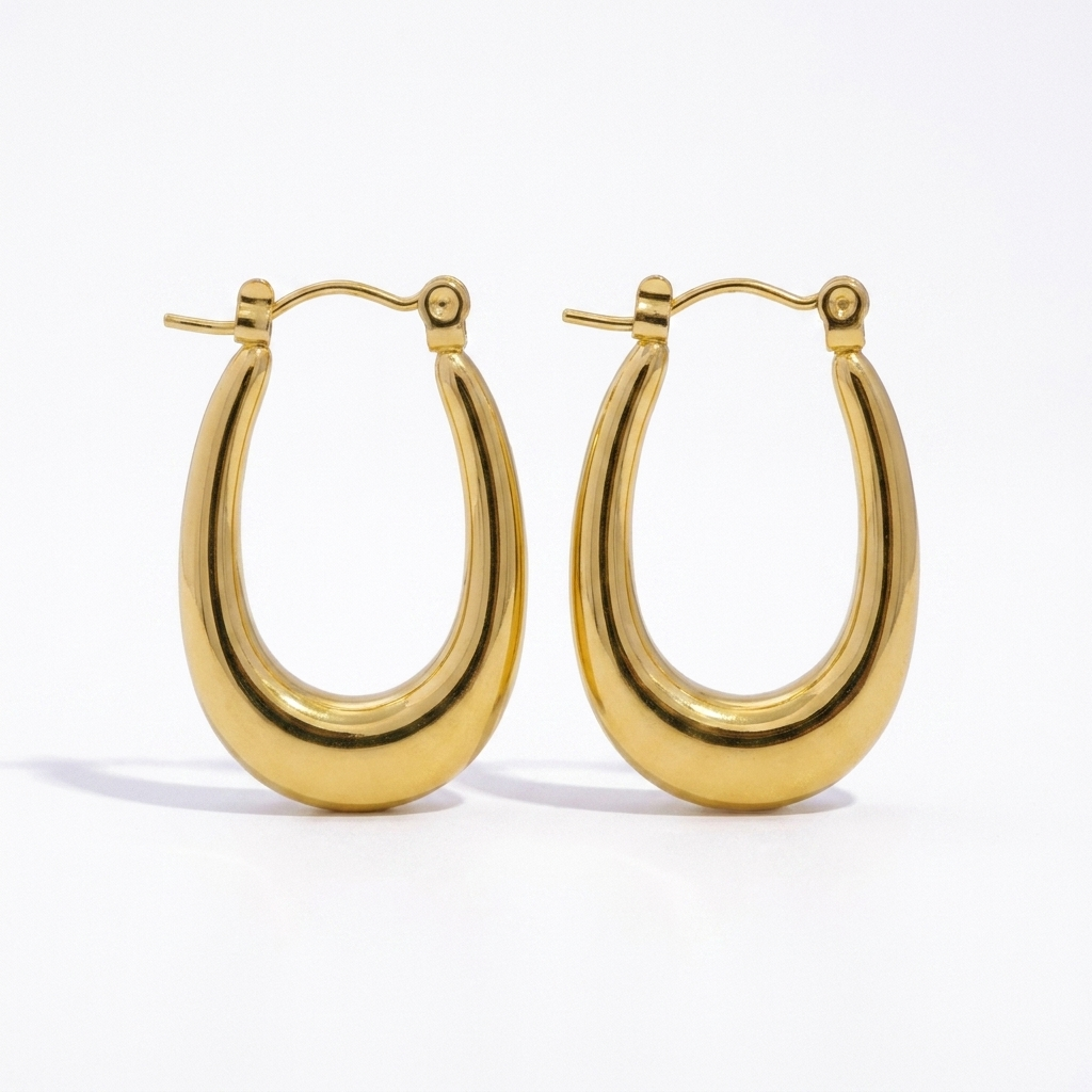 Luna — Hoop Earrings