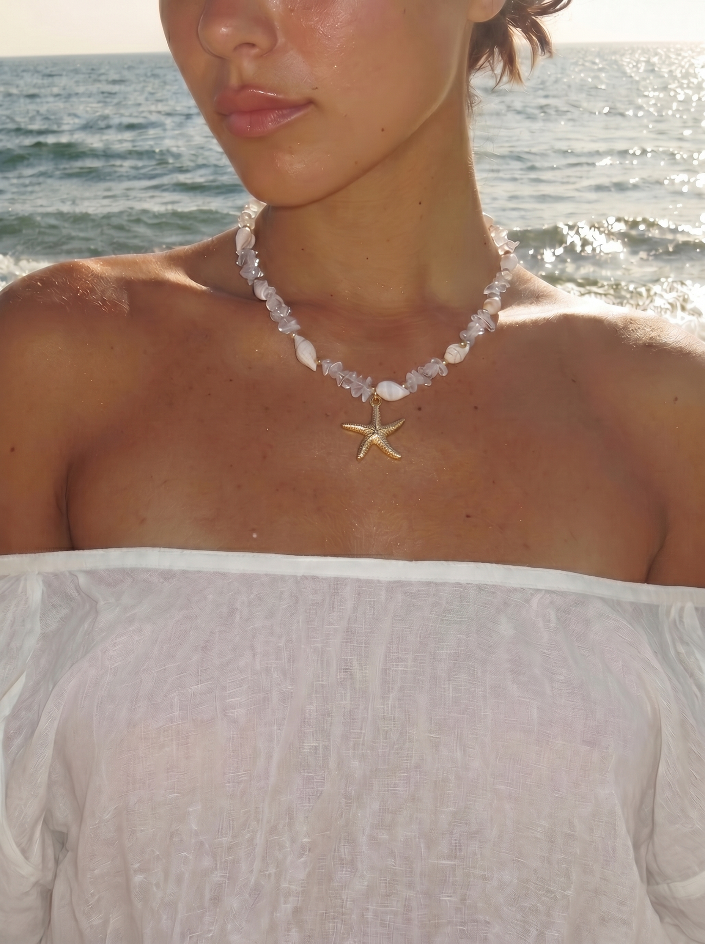 Lumière — Crystal Beaded Choker