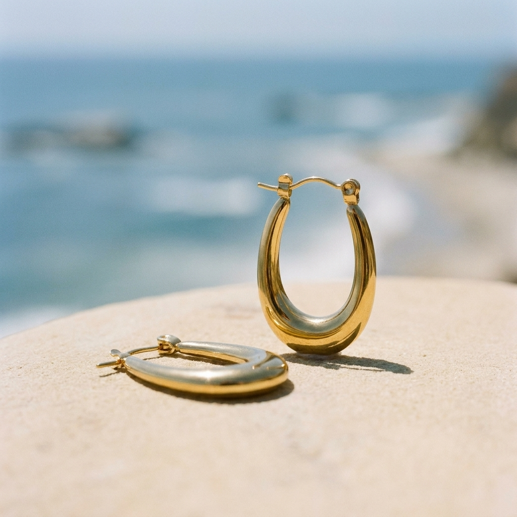 Luna — Hoop Earrings